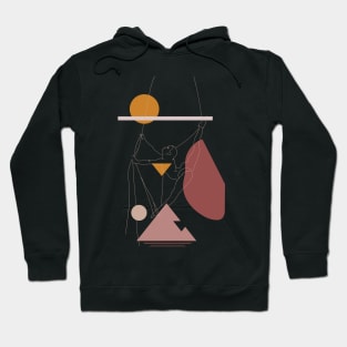 Aerialist Minimal Art Hoodie